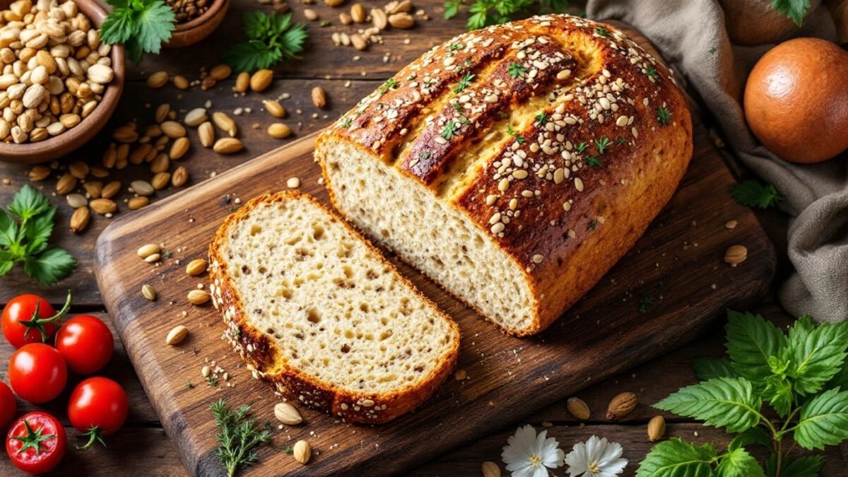 Aprenda a fazer um delicioso pão vegano sem glúten com ingredientes simples e dicas práticas para o preparo.