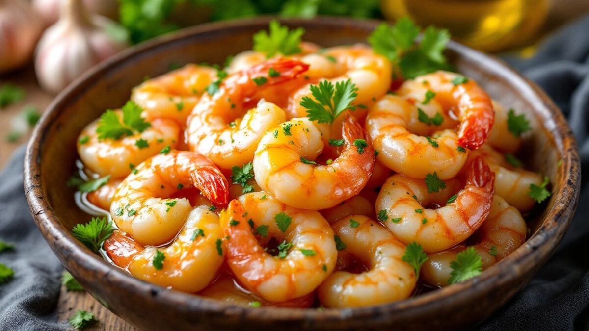 O Camarão ao Alho e Azeite é um prato que combina simplicidade e sabor, sendo muito apreciado nas praias do Brasil. Essa receita, que tem suas raízes na culinária mediterrânea, se tornou um clássico da gastronomia brasileira. Neste artigo, vamos explorar a história desse prato, os ingredientes essenciais, o passo a passo do preparo, sugestões de acompanhamentos, variações criativas, dicas de apresentação e os benefícios nutricionais do camarão.