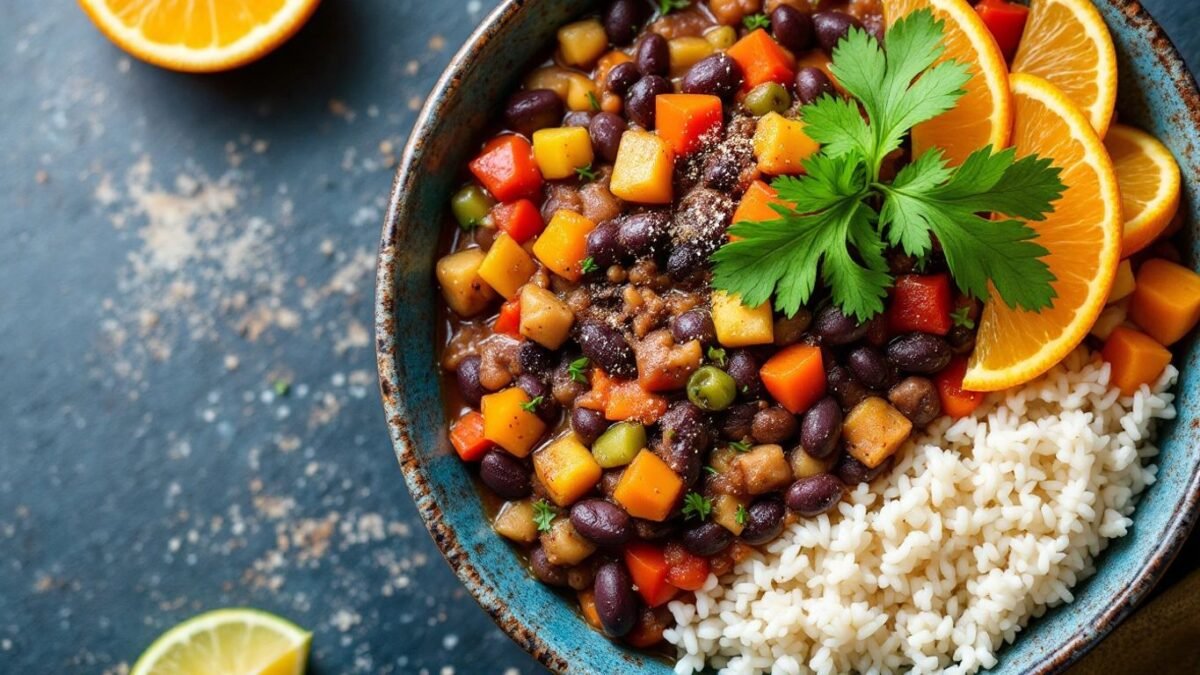 A feijoada vegana é uma deliciosa opção que traz todos os sabores do prato tradicional, mas sem ingredientes de origem animal. Feita com feijão preto, legumes frescos e proteínas vegetais, essa receita é perfeita para quem busca uma refeição saudável e nutritiva. Neste artigo, vamos explorar os ingredientes, o modo de preparo e dicas para personalizar sua feijoada vegana, garantindo que todos possam desfrutar desse prato icônico da culinária brasileira.