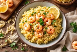 O Risoto de Camarão é um prato delicioso e sofisticado que combina a cremosidade do arroz com o sabor dos frutos do mar. Aprender a prepará-lo pode parecer desafiador, mas com algumas dicas simples, você pode impressionar seus amigos e familiares. Neste artigo, vamos explorar os ingredientes essenciais, o preparo do caldo, a marinada dos camarões, e muito mais para que você possa fazer um risoto perfeito.