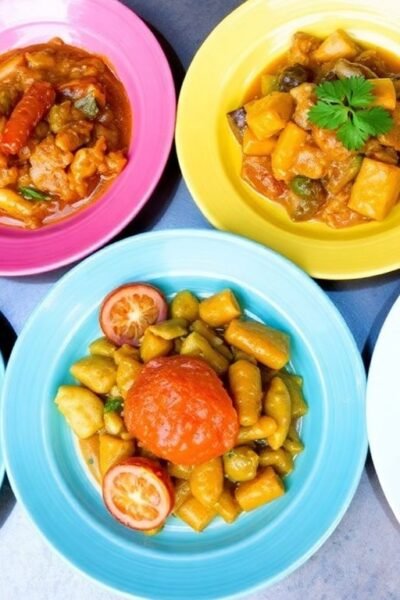 Descubra as top 5 comidas da Bahia: Acarajé, Moqueca, Bobó de Camarão, Vatapá e Caruru.