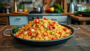 Arroz Carreteiro com Linguiça: Sabor irresistível em uma receita de uma panela só!