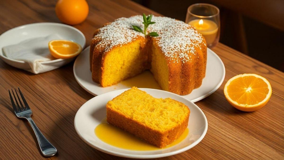 Como fazer um Bolo de Laranja com Alecrim Vegano Como fazer um Bolo de Laranja com Alecrim Vegano