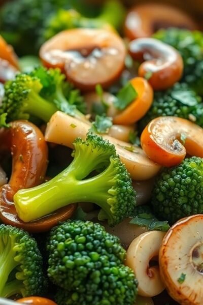 Descubra como preparar um delicioso refogado de brócolis e cogumelos com dicas e variações incríveis!