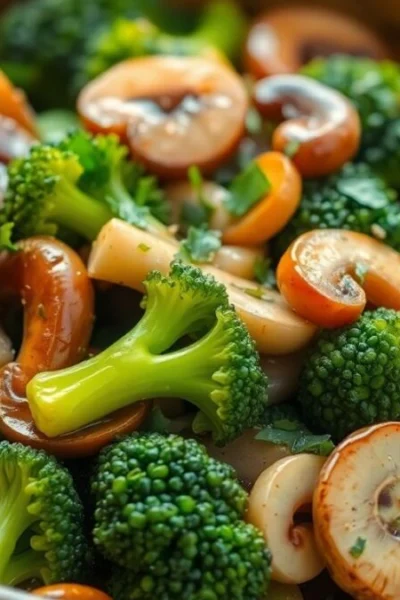 Descubra como preparar um delicioso refogado de brócolis e cogumelos com dicas e variações incríveis!