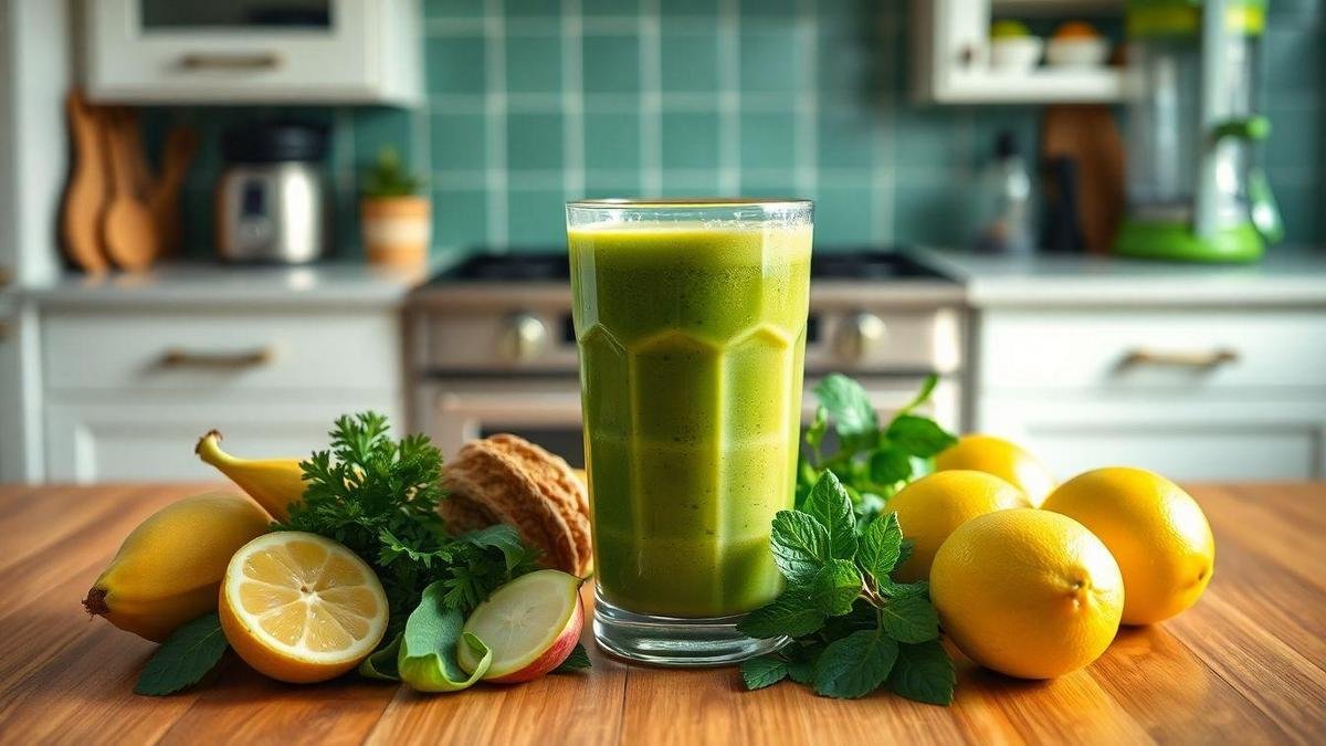 Benefícios do Smoothie Verde Detox para a Sua Saúde Benefícios do Smoothie Verde Detox para a Sua Saúde
