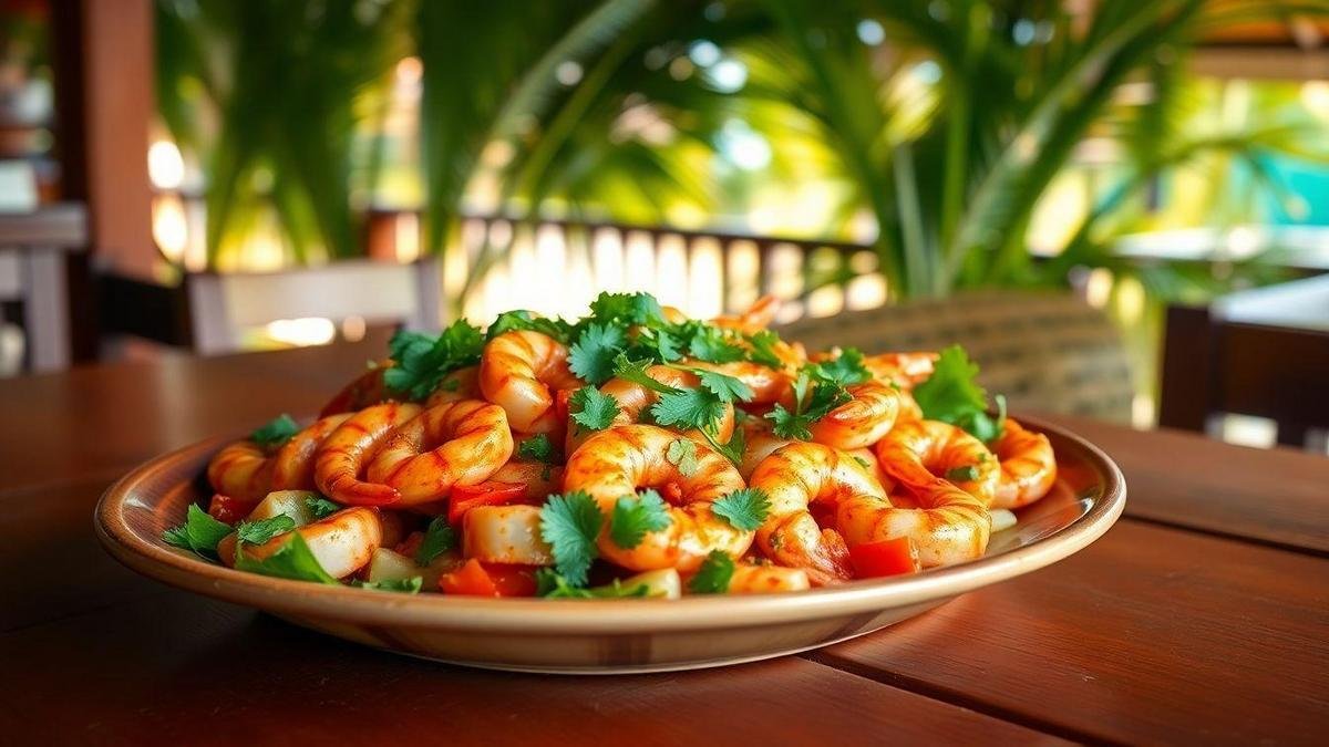 Camarão Picante Brasileiro: Tradições e Sabores Camarão Picante Brasileiro: Tradições e Sabores