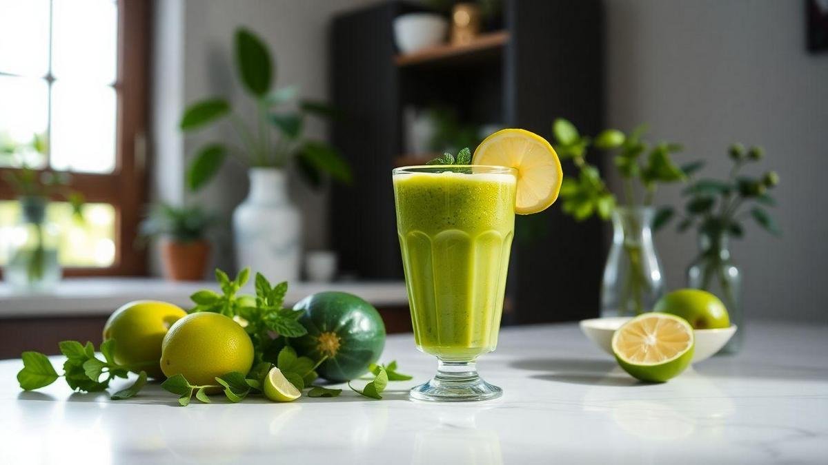 Incorporando o Smoothie Verde Detox na Sua Rotina Incorporando o Smoothie Verde Detox na Sua Rotina