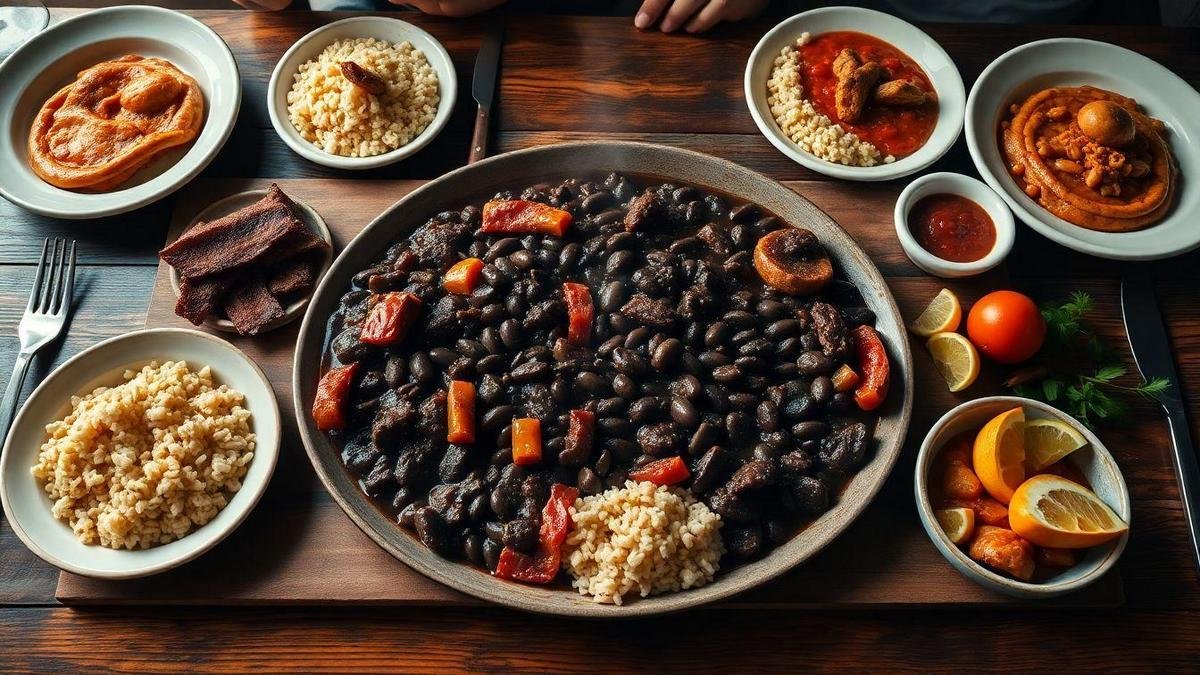 Ingredientes Essenciais da Feijoada Alagoana Ingredientes Essenciais da Feijoada Alagoana
