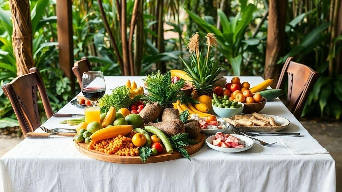 Ingredientes Locais da Culinária Amazônica Ingredientes Locais da Culinária Amazônica