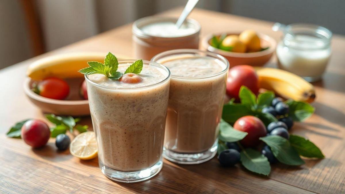 Variações do Smoothie de Aveia com Mirtilo Variações do Smoothie de Aveia com Mirtilo