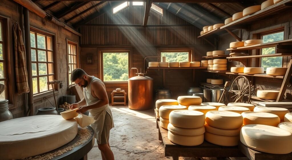 Processo de Fabricação de Queijo Canastra