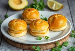 Mini sanduíches de Pão de Batata com patê irresistíveis e práticos, prontos em menos de 20 minutos