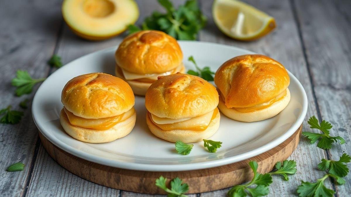 Mini sanduíches de Pão de Batata com patê irresistíveis e práticos, prontos em menos de 20 minutos